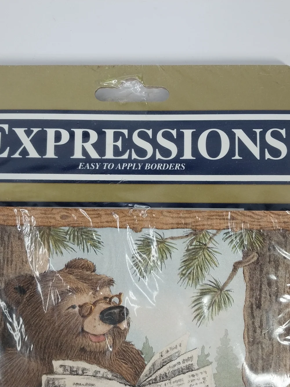 2006 Expressions 5 Yards Prepared Wallpaper Border Bathroom Wildlife Country